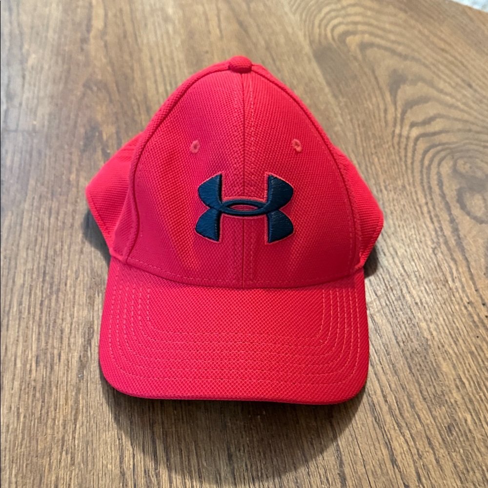 Under Armour Kids Bright Red Hat